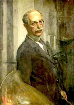 Self-Portrait ca. 1915 by Ignaz Gaugengigl 1853-1932 Location TBD